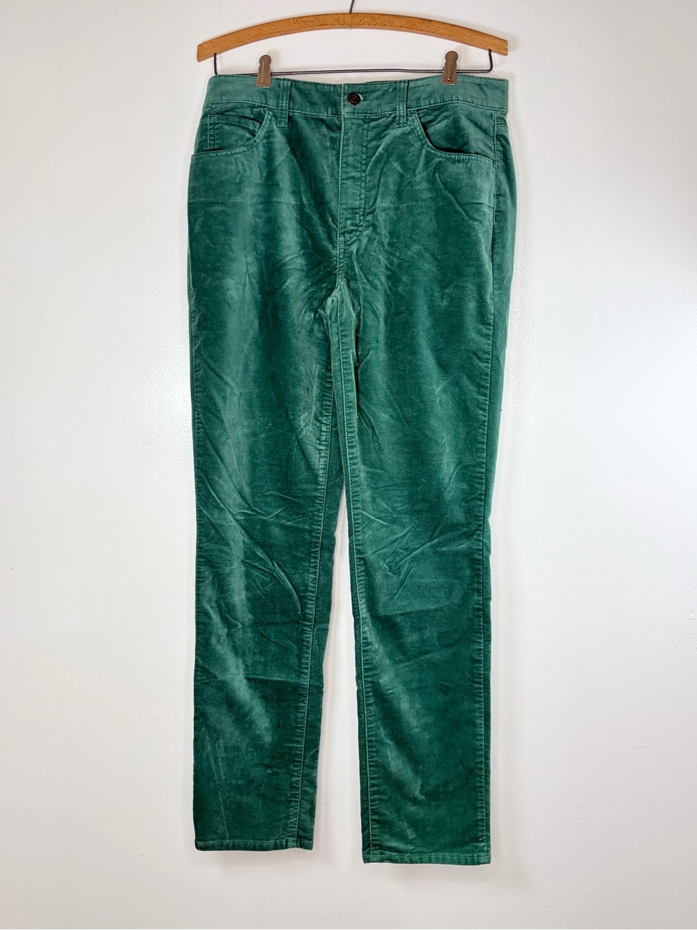 Talbots Velveteen High Waist Straight Leg Jeans - Picture 2 of 8